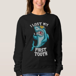 Dentist Visit Children Gap Tooth Fairy Lost My Fir Sweatshirt