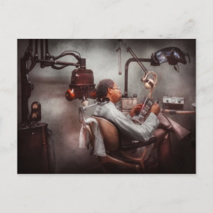 Dentist - Waiting for the Dentist Postcard