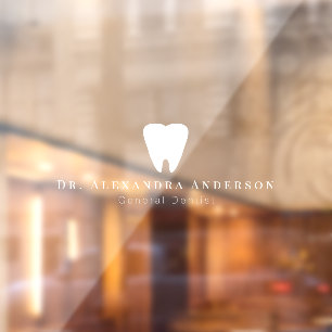 Dentist White Teeth Light Blue