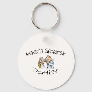 Dentist Worlds Greatest Key Ring
