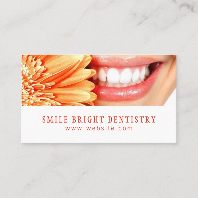 Dentistry Business Card (Front)