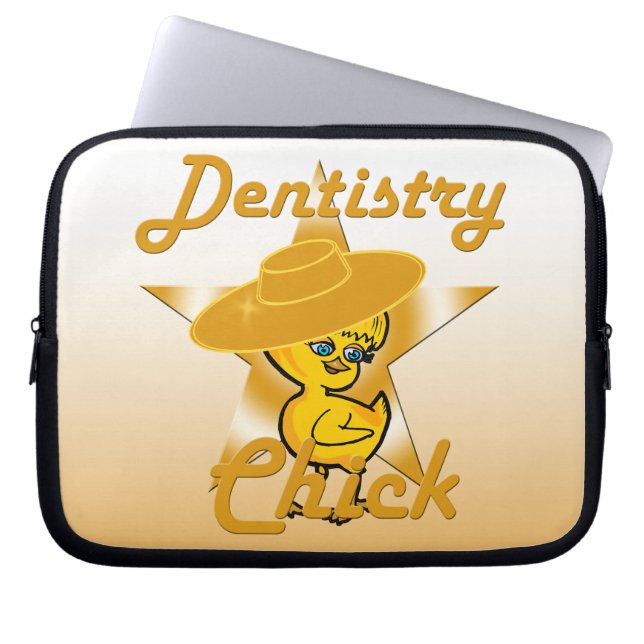 Dentistry Chick #10 Laptop Sleeve (Front)