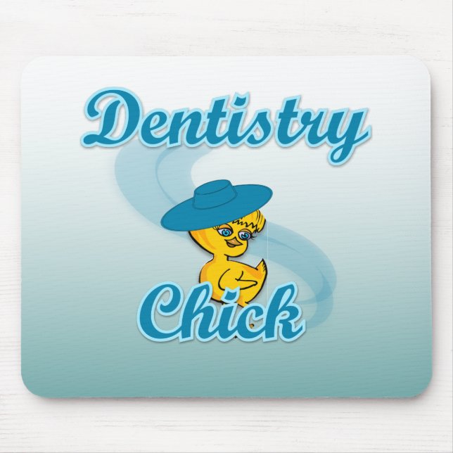 Dentistry Chick #3 Mouse Pad (Front)