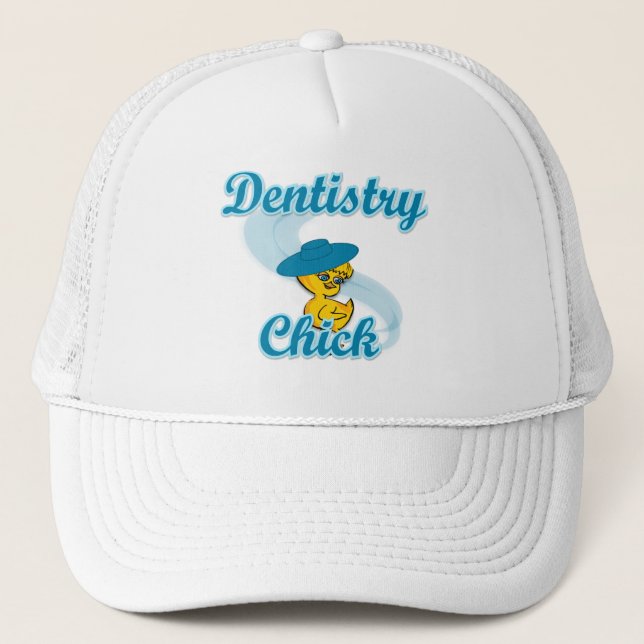 Dentistry Chick #3 Trucker Hat (Front)