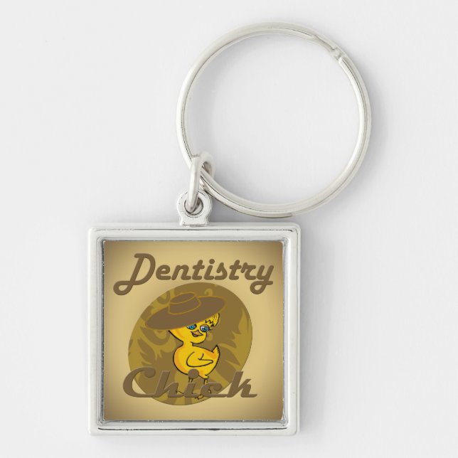 Dentistry chick #6 key ring (Front)