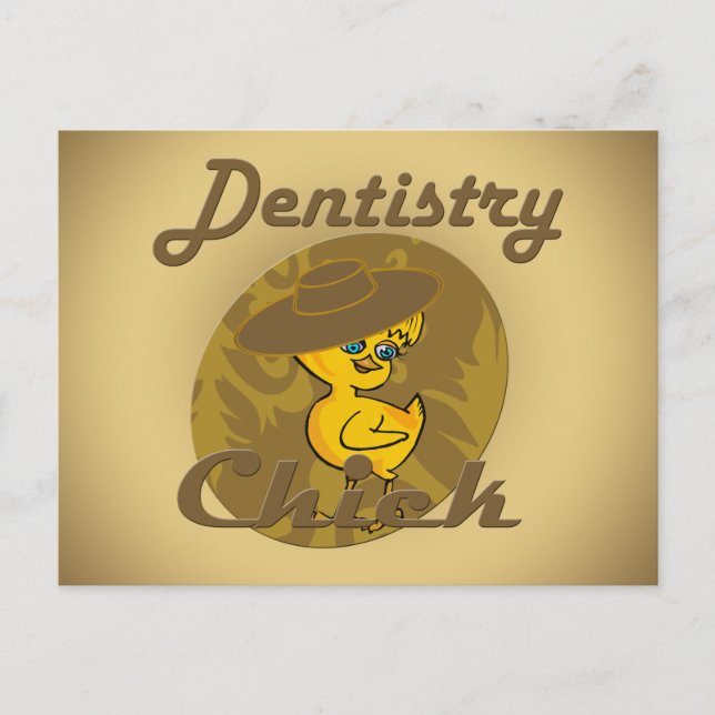 Dentistry chick #6 postcard (Front)
