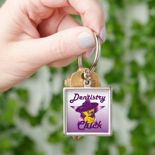 Dentistry Chick #9 Key Ring (Hand)