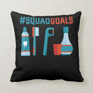 Dentistry Funny Dentist Gift Dental Hygienist Cushion