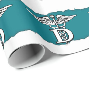 Dentistry Symbol Wrapping Paper
