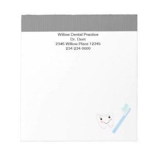 Dentists Dental Office Notepads