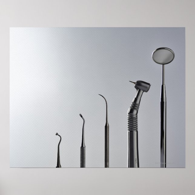 Dentist's instruments poster (Front)