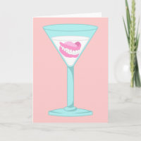 Dentures False Teeth Martini