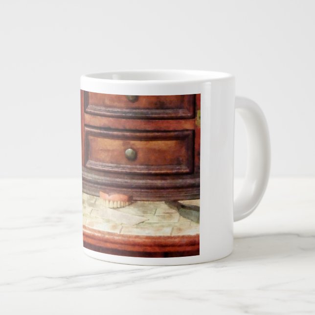 Dentures Large Coffee Mug (Front Right)