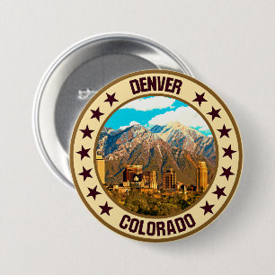 Denver                                             7.5 cm round badge