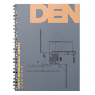 Denver Airport (DEN) Diagram Notebook