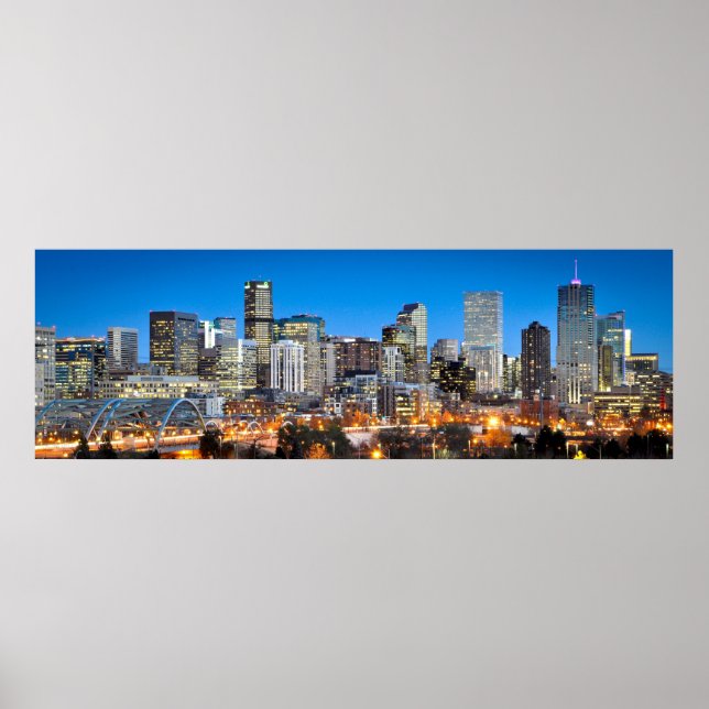 Denver At Twilight Poster (Front)