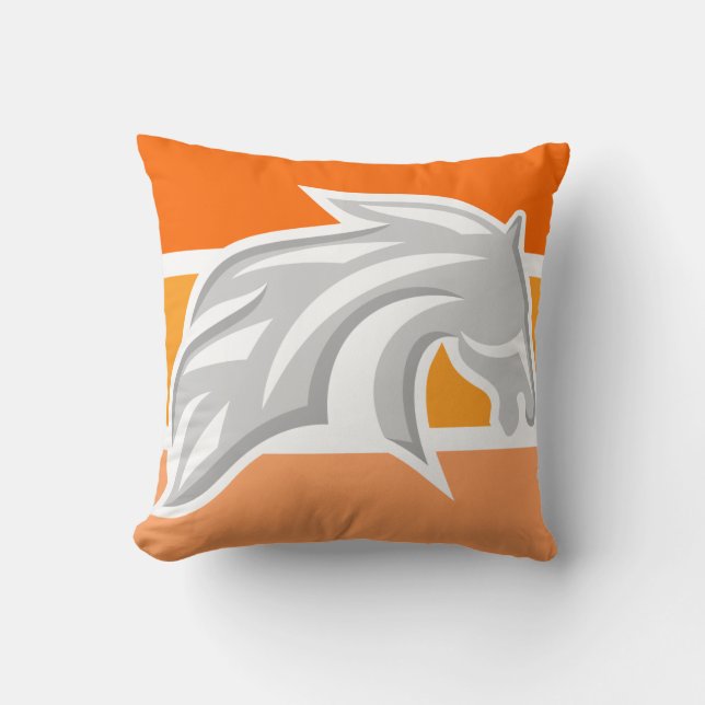 Denver | Bronco | Throw Pillows (Front)