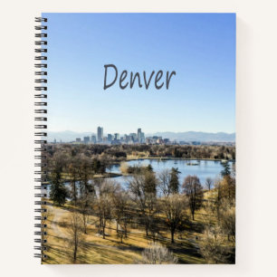 Denver City and Mountains Colorado Notebook