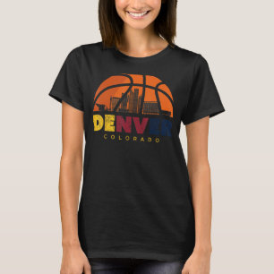 Denver City Colorado Retro Style Vintage 70s 80s T-Shirt