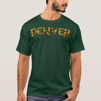 Denver city fruit style T-Shirt