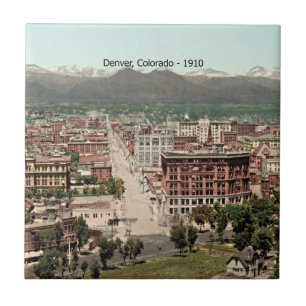 Denver, Colorado 1910, Ceramic Tile