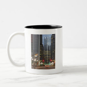 Denver, Colorado - A Mile High City Two-Tone Coffee Mug