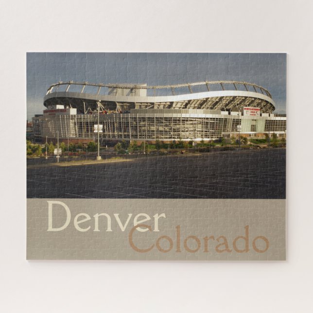 Denver, Colorado, A Mile-High Stadium Puzzle (Horizontal)