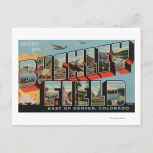 Denver, Colorado - Buckley Field Postcard