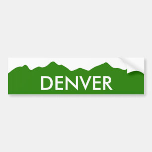Denver Colorado Bumper Sticker