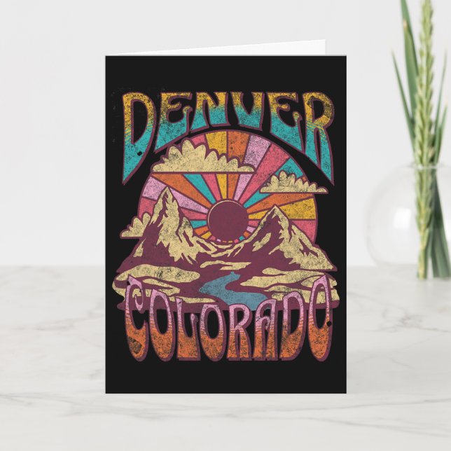 Denver Colorado  Card (Front)