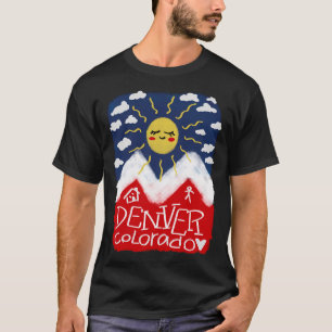 Denver Colorado. City And Country Of Denver. Cute T-Shirt