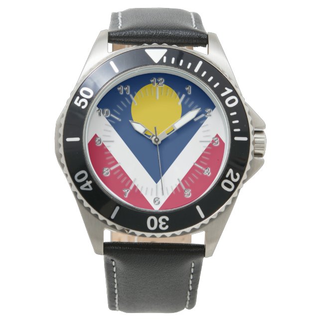 Denver (Colorado) City flag Watch (Front)