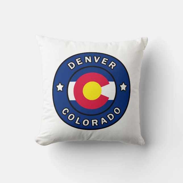 Denver Colorado Cushion (Front)