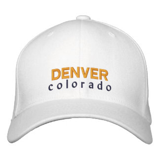 DENVER Colorado Embroidered Hat