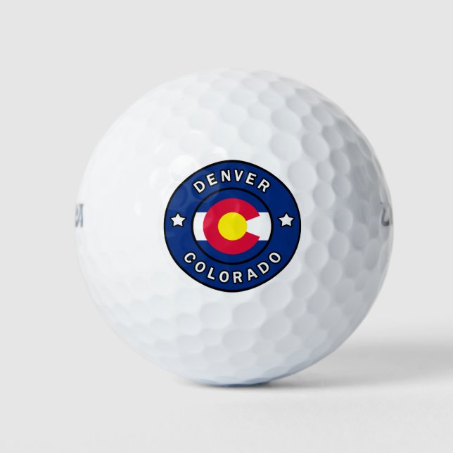 Denver Colorado Golf Balls (Front)