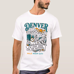 dENVER cOLORADO hIKING mOUNTAIN aDVENTURE tHEME T-Shirt