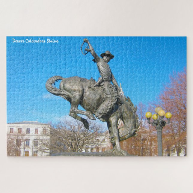 Denver Colorado Jigsaw Puzzle (Horizontal)