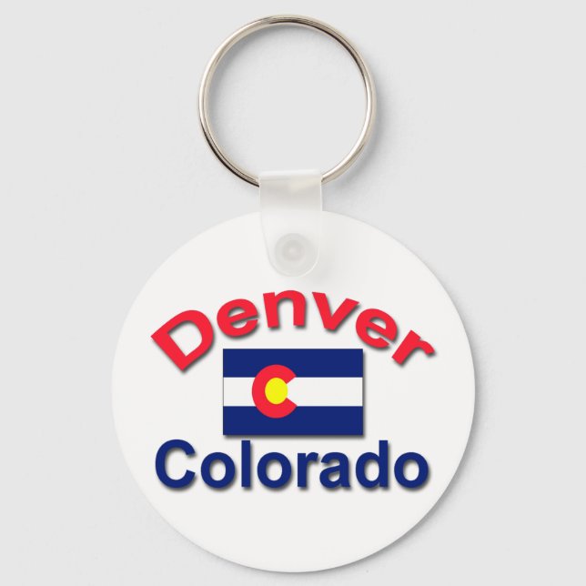 Denver, Colorado Key Ring (Front)