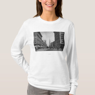 Denver, Colorado - Looking down 16th Street View T-Shirt