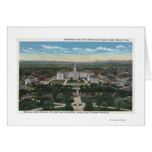 Denver, Colorado - Panorama of Civic