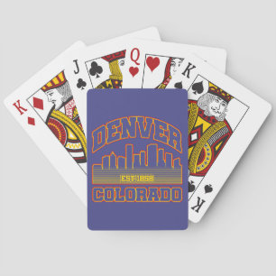 Denver,Colorado Playing Cards