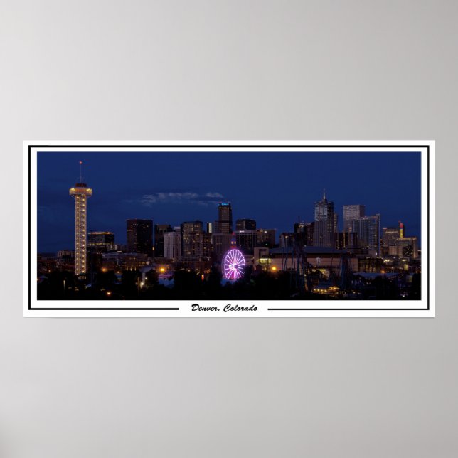 Denver, Colorado Poster (Front)