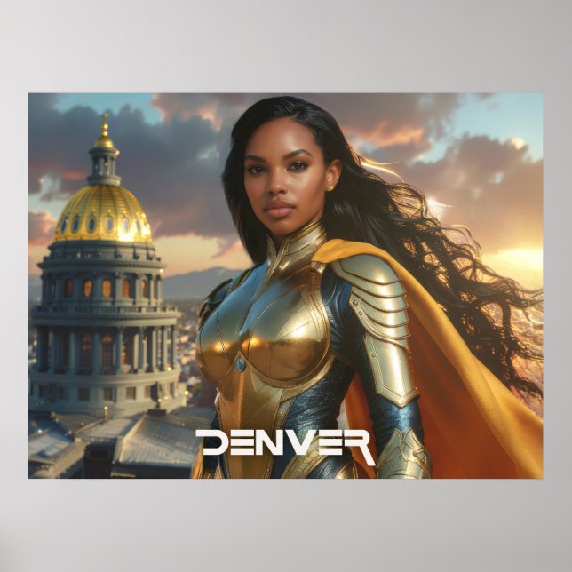 DENVER - COLORADO POSTER (Front)