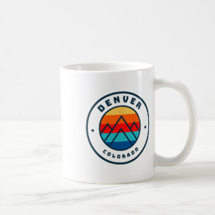 Denver Colorado Skiing Snowboarding Ski Family Tri Coffee Mug