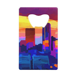 Denver Colorado Skyline by Jon Baran