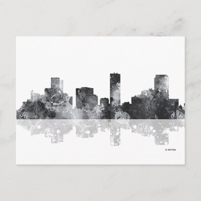 DENVER, COLORADO SKYLINE POSTCARD (Front)