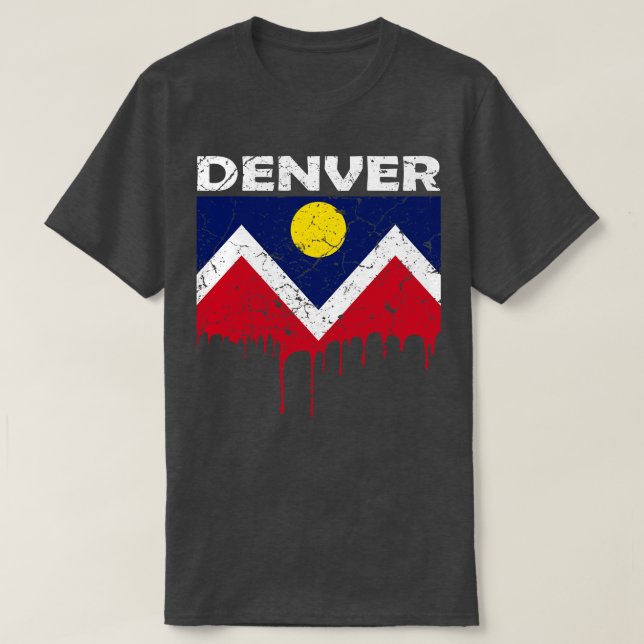 Denver Flag T-Shirt (Design Front)