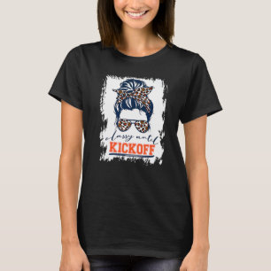 Denver Football Fan Women Classy Until Kickoff Mes T-Shirt