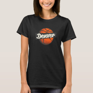 Denver Hometown Basketball Player Sports T-Shirt