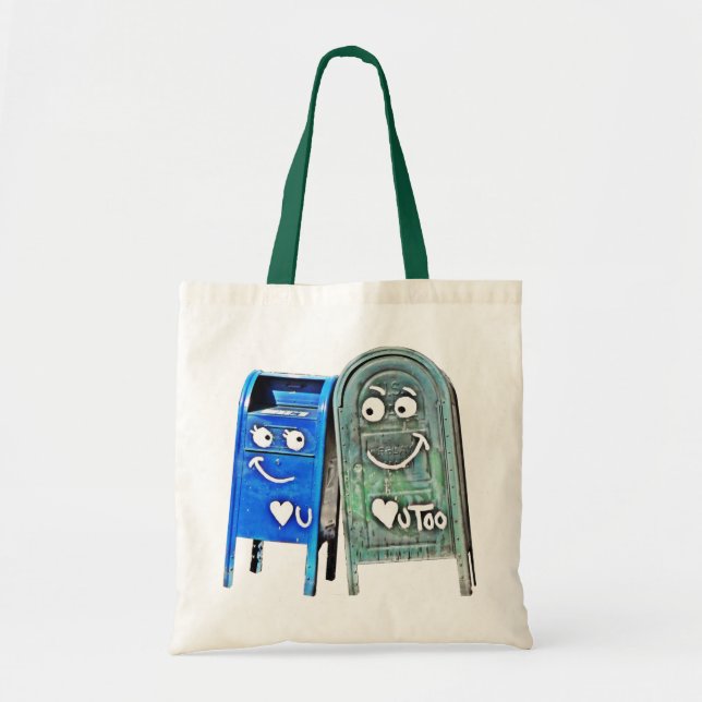 denver i love you mailboxes tote bag (Front)